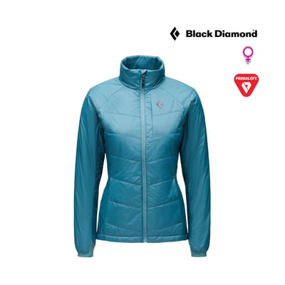 【Black Diamond】 Women's Solution 2.0 Jacket 女款保暖外套 PrimaLoft® 霧藍1